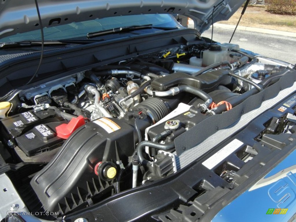 2013 Ford F250 Super Duty Lariat Crew Cab 4x4 6.7 Liter OHV 32-Valve B20 Power Stroke Turbo-Diesel V8 Engine Photo #74139367