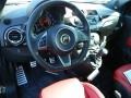 Abarth Nero/Rosso/Nero (Black/Red/Black) 2013 Fiat 500 Abarth Dashboard