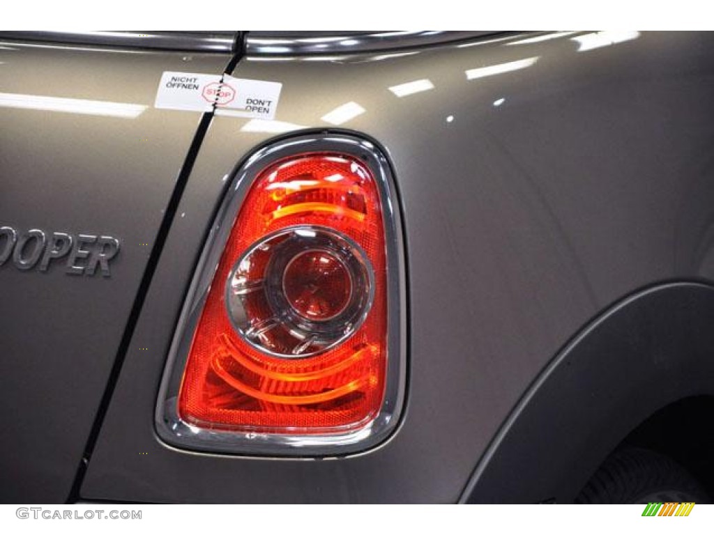 2013 Cooper Hardtop - Velvet Silver Metallic / Carbon Black photo #13