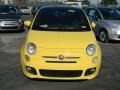 2012 Giallo (Yellow) Fiat 500 Sport  photo #2