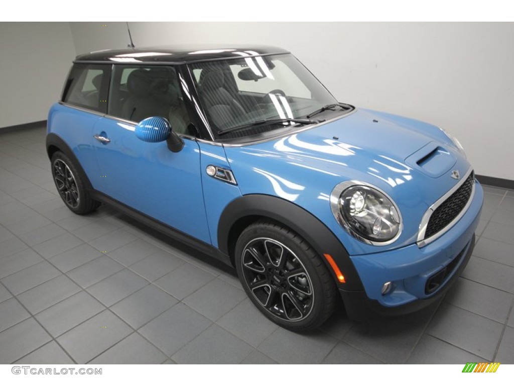 Bayswater Kite Blue Metallic 2013 Mini Cooper S Hardtop Bayswater Package Exterior Photo #74140312
