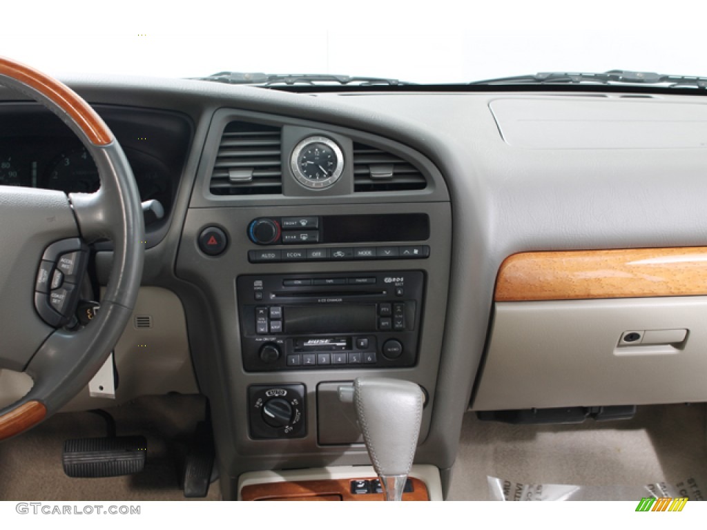 2002 QX4 4x4 - Brilliant Silver Metallic / Stone Beige photo #9