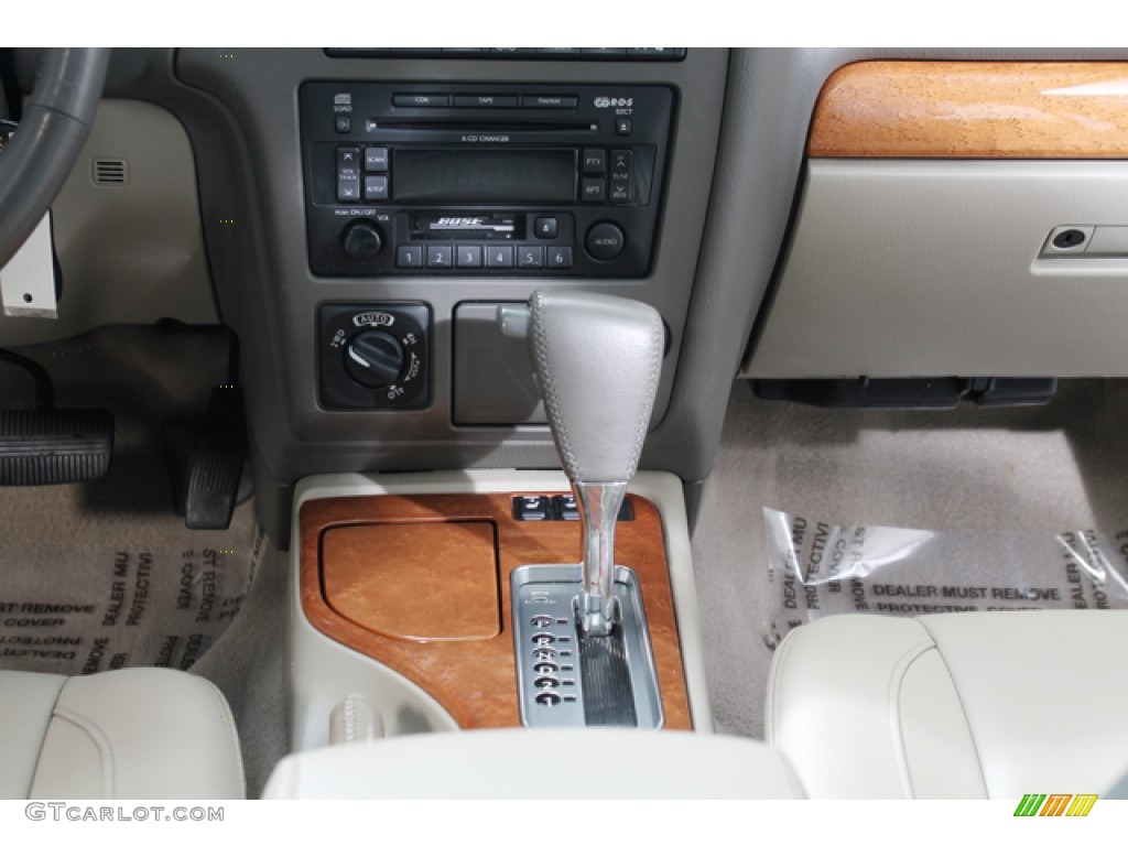 2002 QX4 4x4 - Brilliant Silver Metallic / Stone Beige photo #11