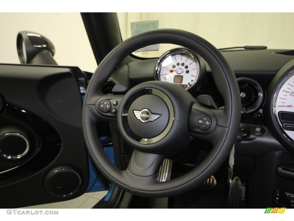2013 Mini Cooper S Hardtop Bayswater Package Steering Wheel Photos