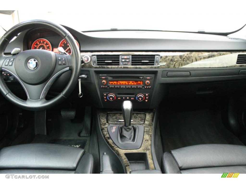2007 BMW 3 Series 335i Coupe Black Dashboard Photo #74140948