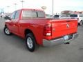 2010 Flame Red Dodge Ram 1500 SLT Quad Cab 4x4  photo #5