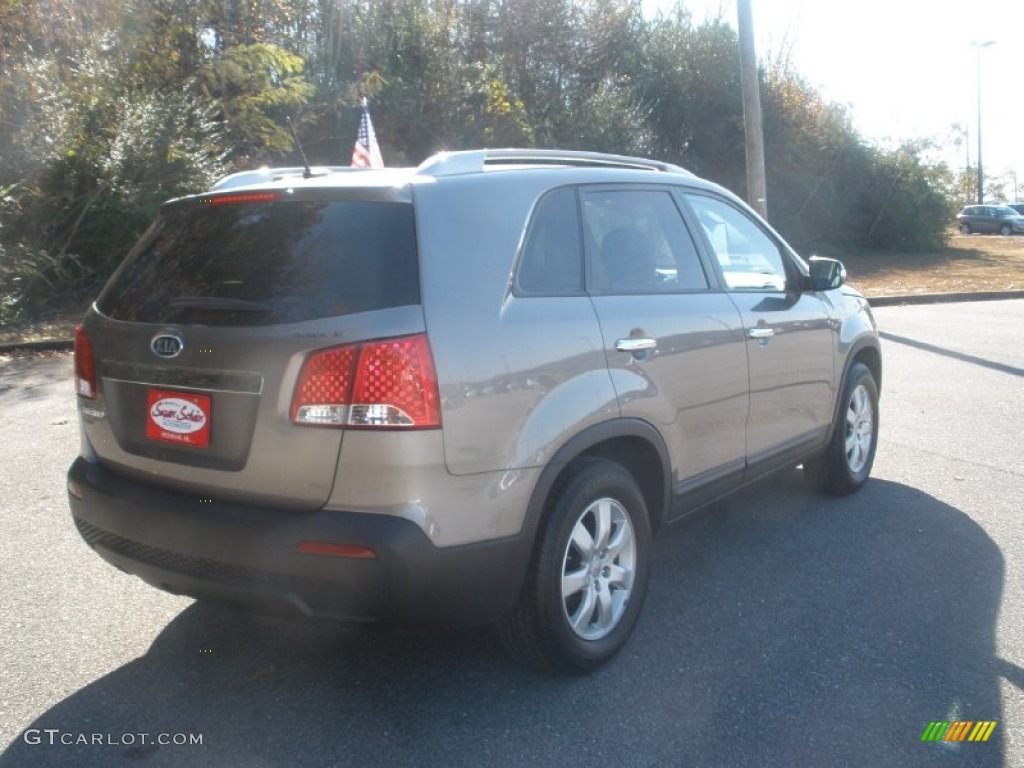 2012 Sorento LX V6 - Titanium Silver / Gray photo #3