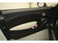 Polar Beige Gravity Leather 2013 Mini Cooper S Hardtop Door Panel