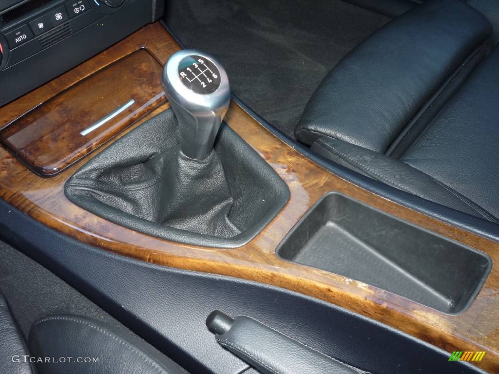 2006 3 Series 330i Sedan - Titanium Silver Metallic / Black photo #17