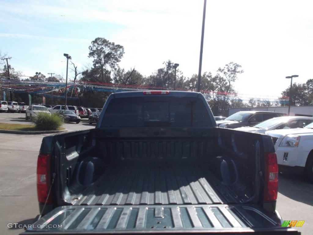 2009 Silverado 1500 LTZ Crew Cab - Blue Granite Metallic / Ebony photo #6