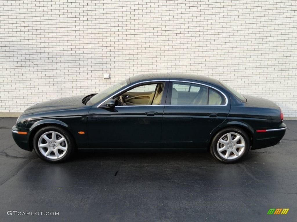 British Racing Green 2005 Jaguar S-Type 4.2 Exterior Photo #74142334