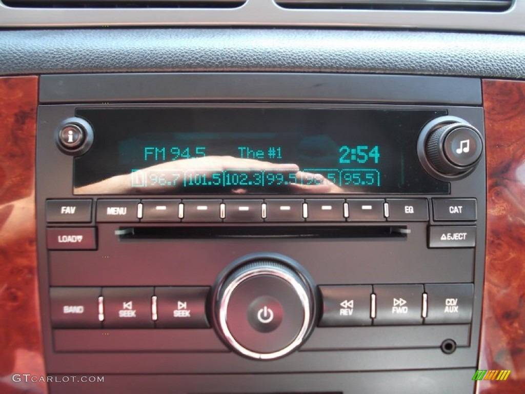 2009 Silverado 1500 LTZ Crew Cab - Blue Granite Metallic / Ebony photo #15