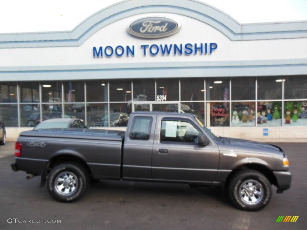 2009 Ranger XLT SuperCab 4x4 - Dark Shadow Grey Metallic / Medium Dark Flint photo #1