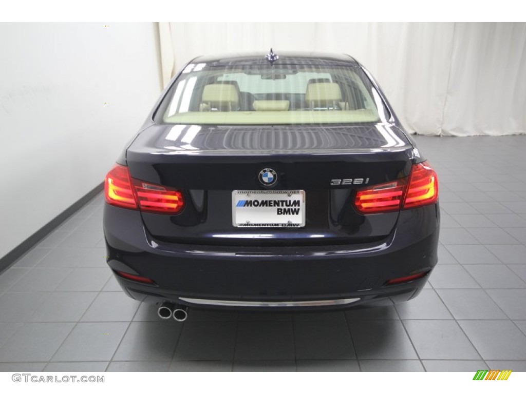 2013 3 Series 328i Sedan - Imperial Blue Metallic / Venetian Beige photo #10