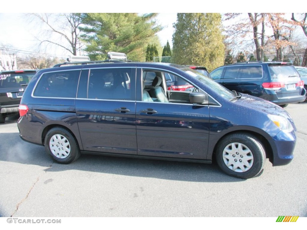 Midnight Blue Pearl 2005 Honda Odyssey LX Exterior Photo #74144353