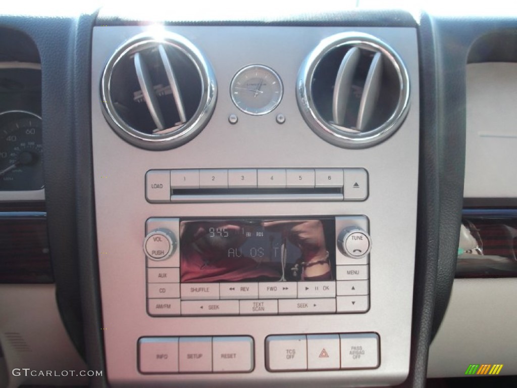 2008 MKZ Sedan - Vapor Silver Metallic / Light Stone photo #16