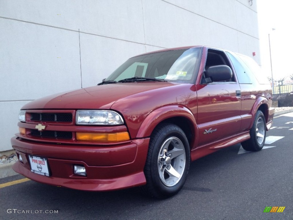 Dark Cherry Red Metallic Chevrolet Blazer