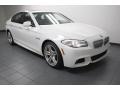 Alpine White - 5 Series 550i Sedan Photo No. 1