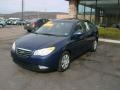 2007 Regatta Blue Hyundai Elantra GLS Sedan  photo #1