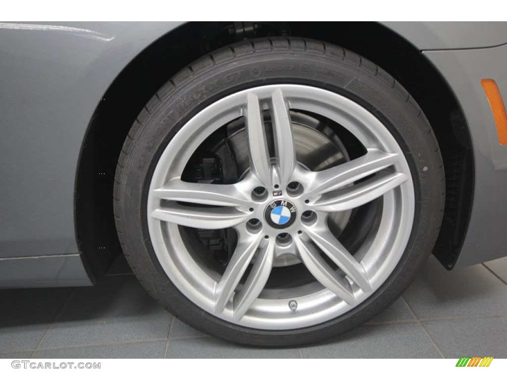 2013 6 Series 650i Gran Coupe - Space Gray Metallic / Black photo #7