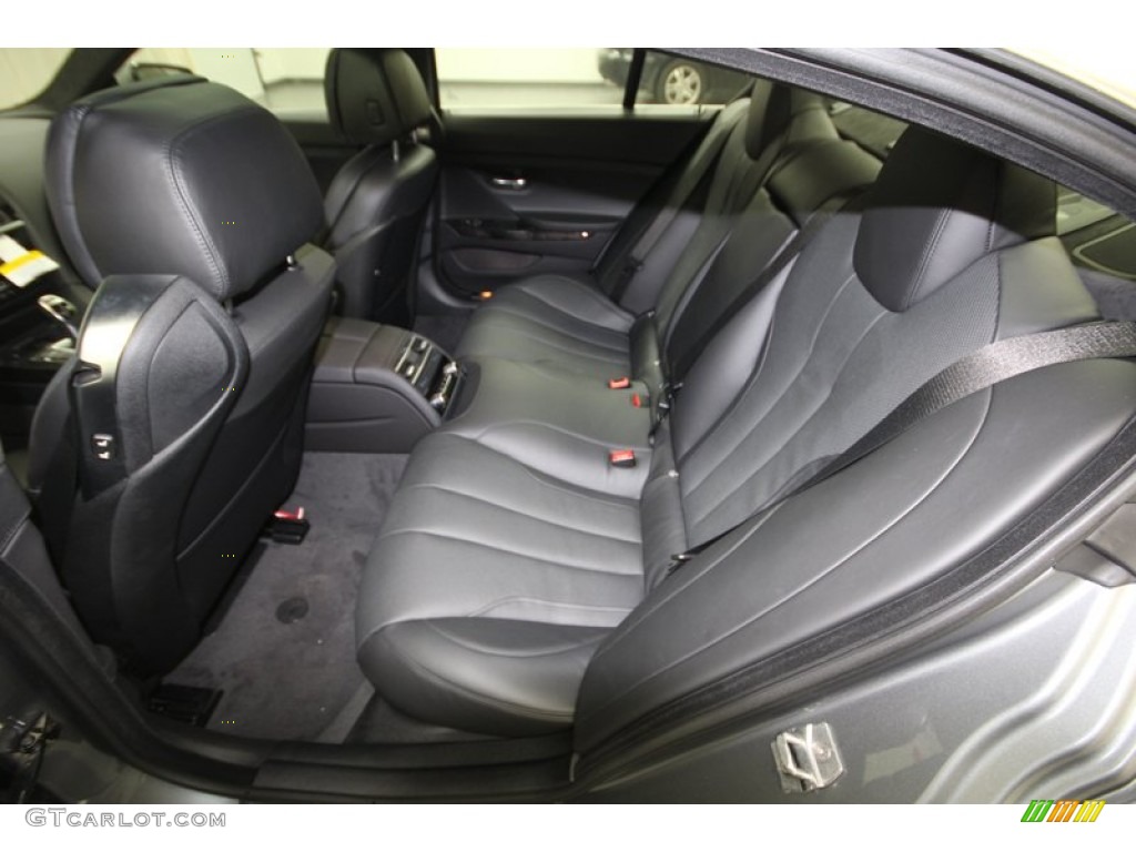 2013 BMW 6 Series 650i Gran Coupe Rear Seat Photo #74145964
