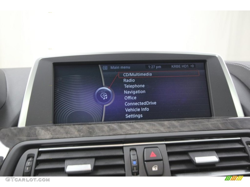 2013 6 Series 640i Gran Coupe - Black Sapphire Metallic / Black photo #17