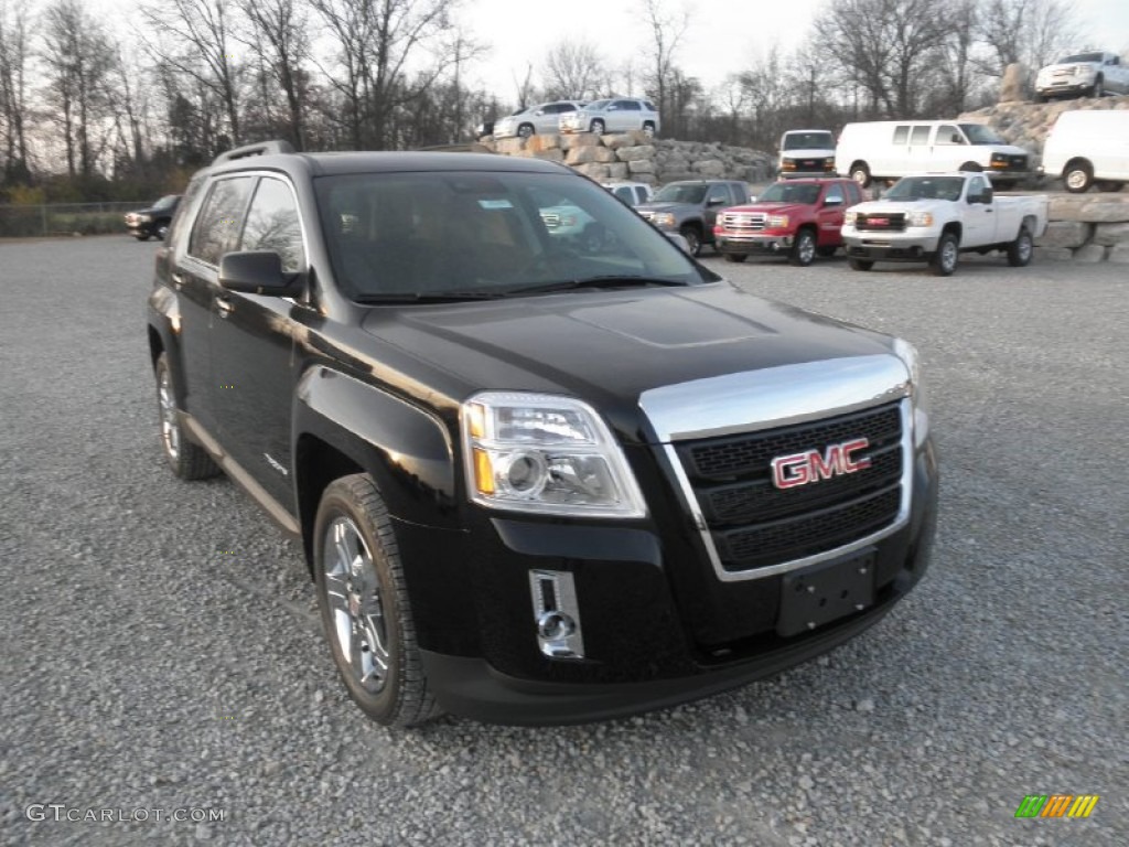 Onyx Black 2013 GMC Terrain SLT AWD Exterior Photo #74146708