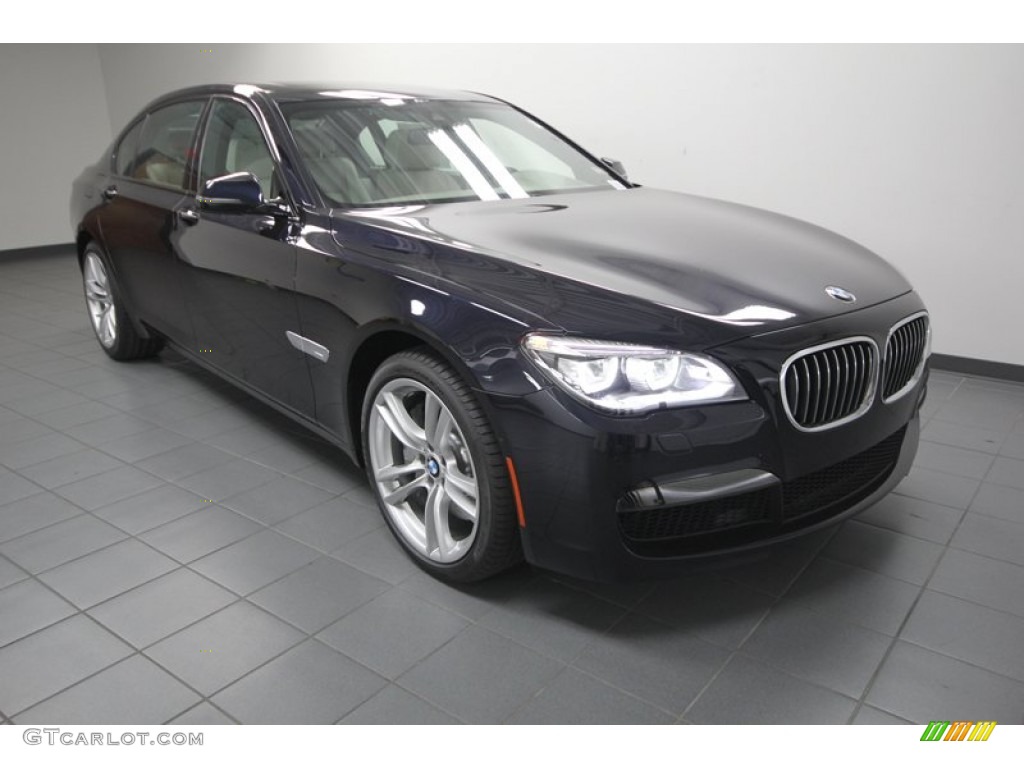 Carbon Black Metallic 2013 BMW 7 Series 750Li Sedan Exterior Photo #74146830