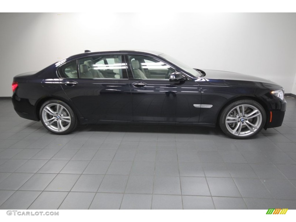 Carbon Black Metallic 2013 BMW 7 Series 750Li Sedan Exterior Photo #74146849