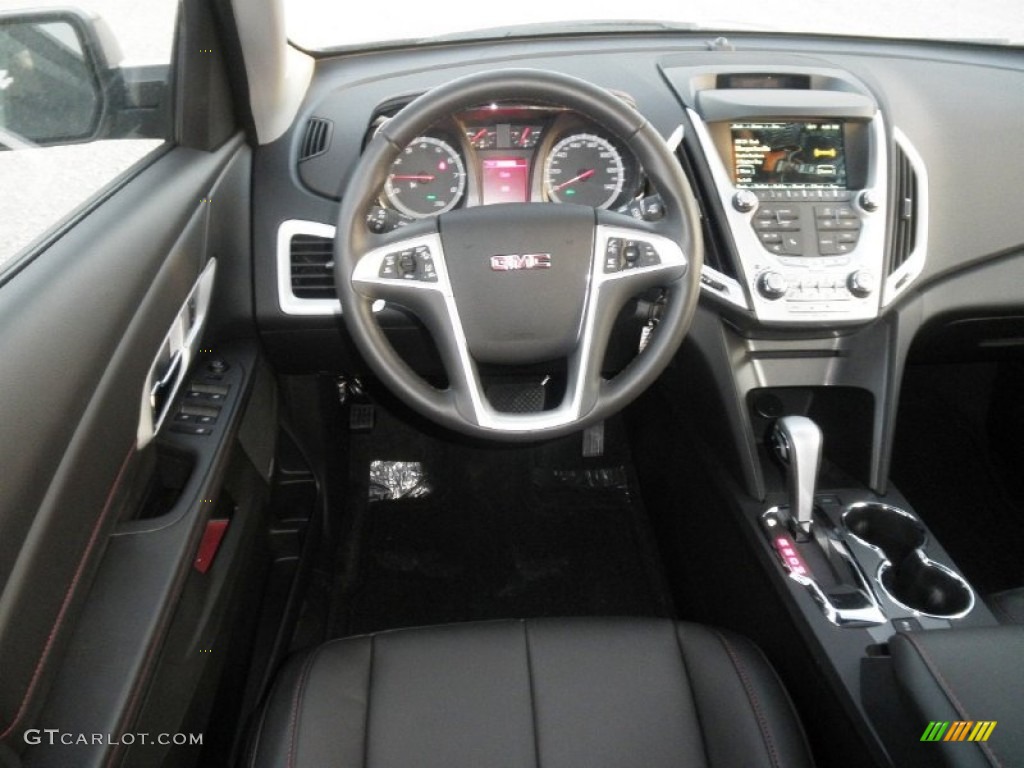 2013 GMC Terrain SLT AWD Jet Black Dashboard Photo #74146953