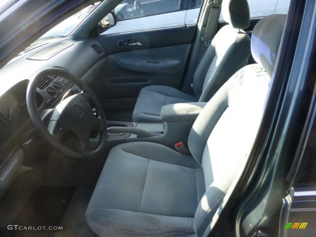 1996 Accord LX Sedan - Dark Eucalyptus Green Pearl Metallic / Gray photo #8