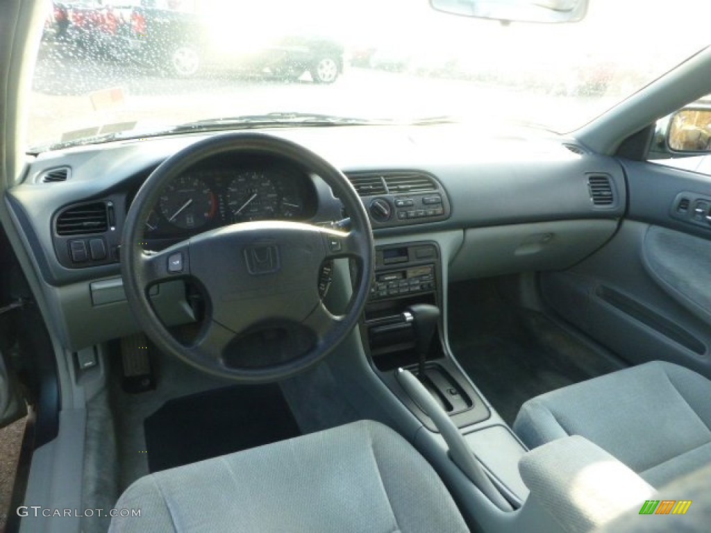 1996 Accord LX Sedan - Dark Eucalyptus Green Pearl Metallic / Gray photo #10