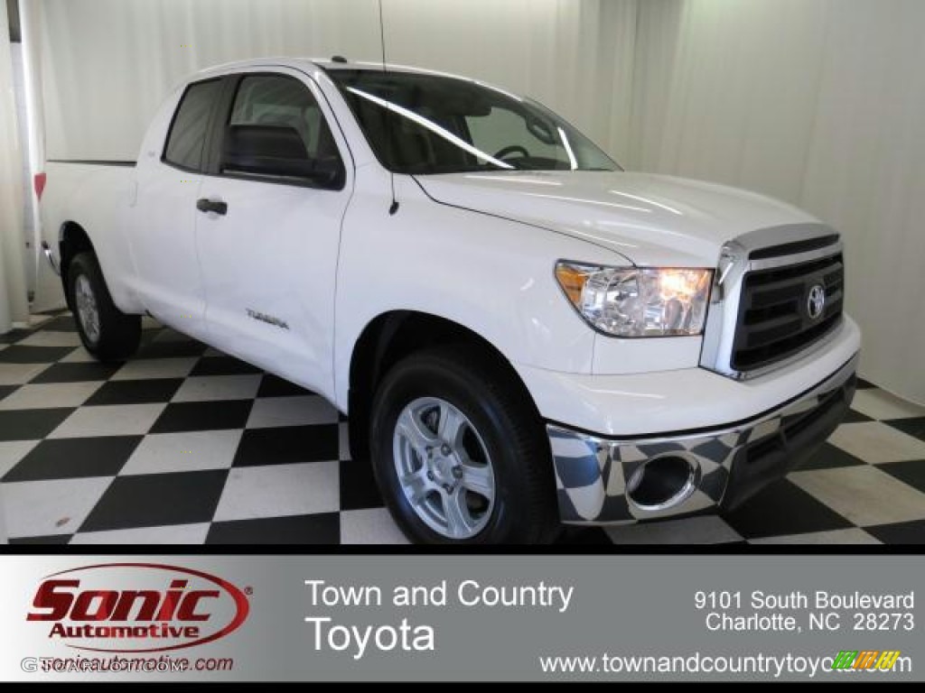 Super White Toyota Tundra