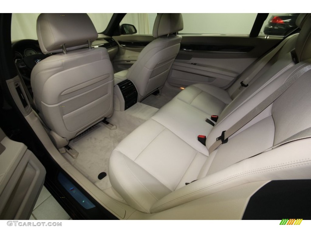 Oyster Interior 2013 BMW 7 Series 750Li Sedan Photo #74147236