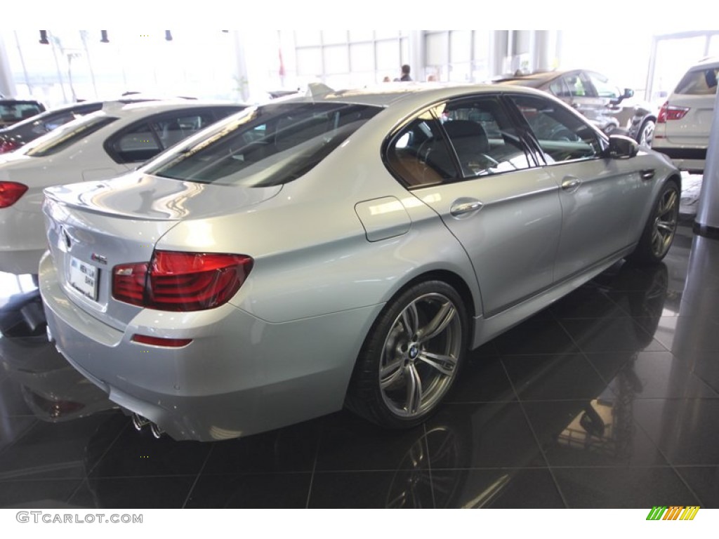 2013 M5 Sedan - Silverstone Metallic / Black photo #8