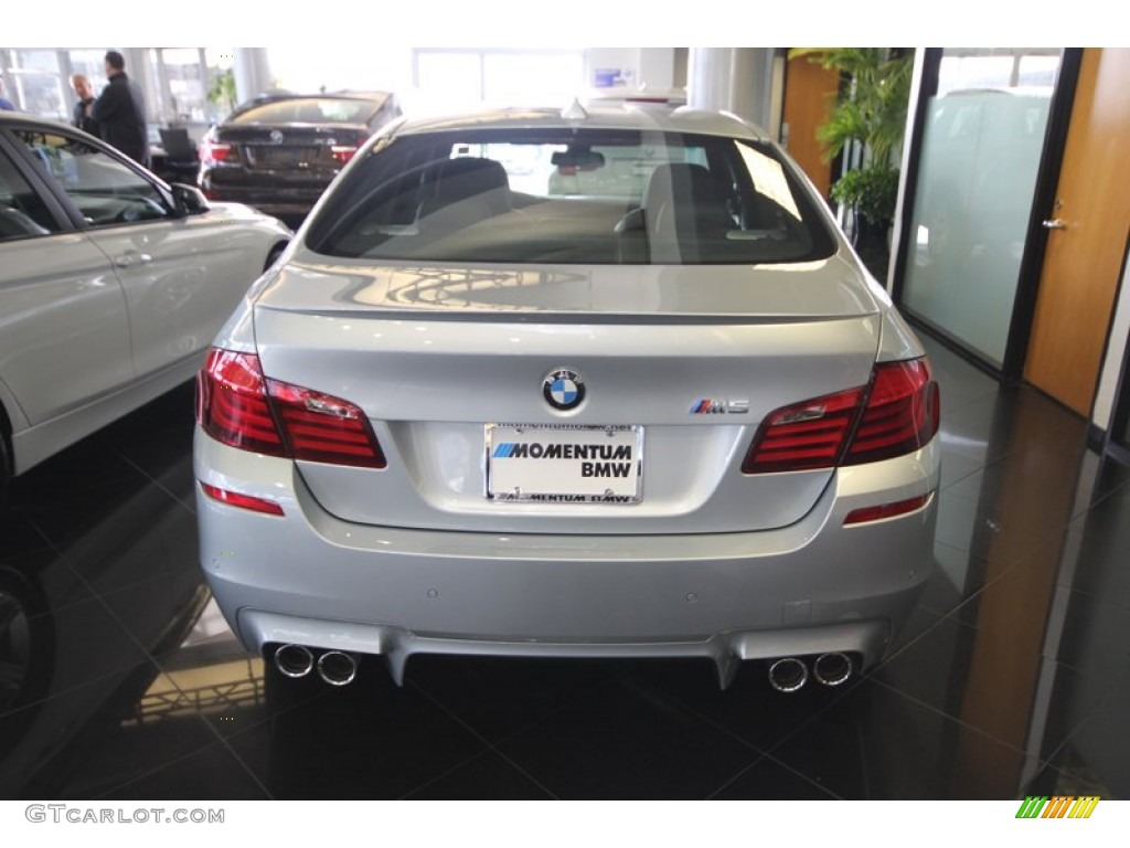 2013 M5 Sedan - Silverstone Metallic / Black photo #10