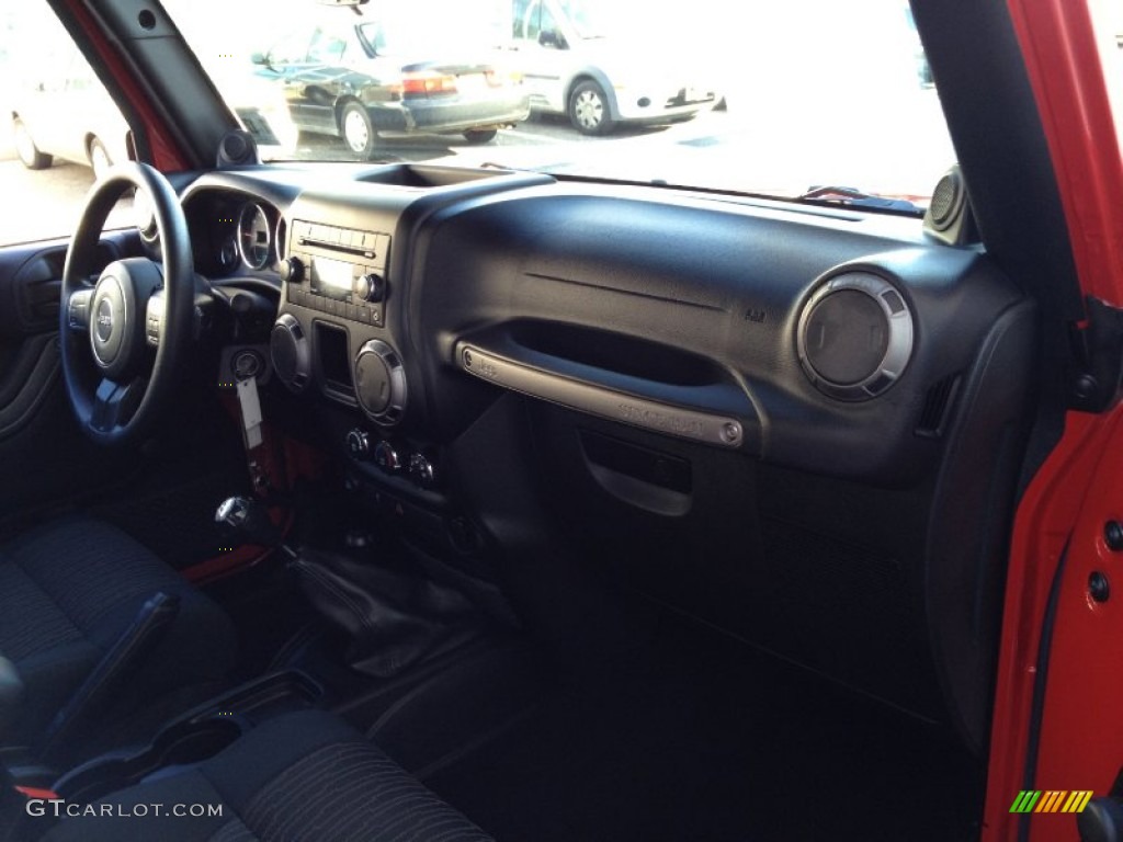 2012 Wrangler Sport 4x4 - Flame Red / Black photo #21