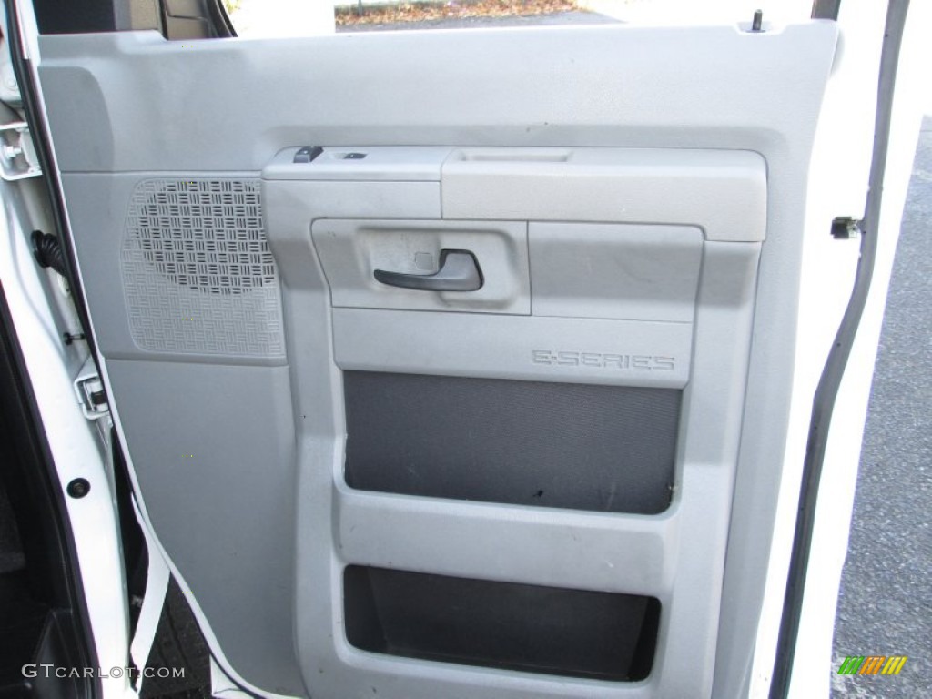 2010 Ford E Series Van E250 Cargo Medium Flint Door Panel Photo #74148586