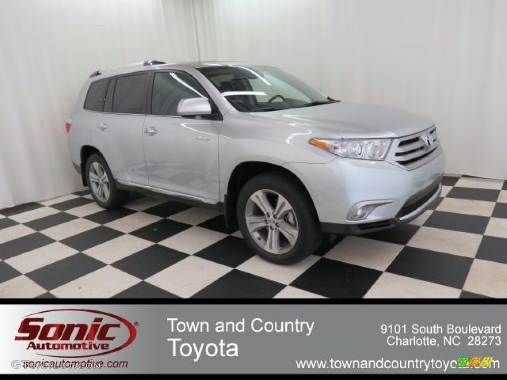 2013 Highlander Limited 4WD - Classic Silver Metallic / Black photo #1