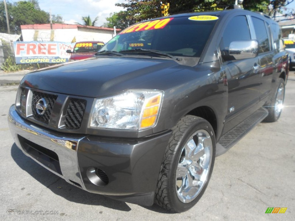 2006 Armada SE - Granite Metallic / Graphite/Titanium photo #3