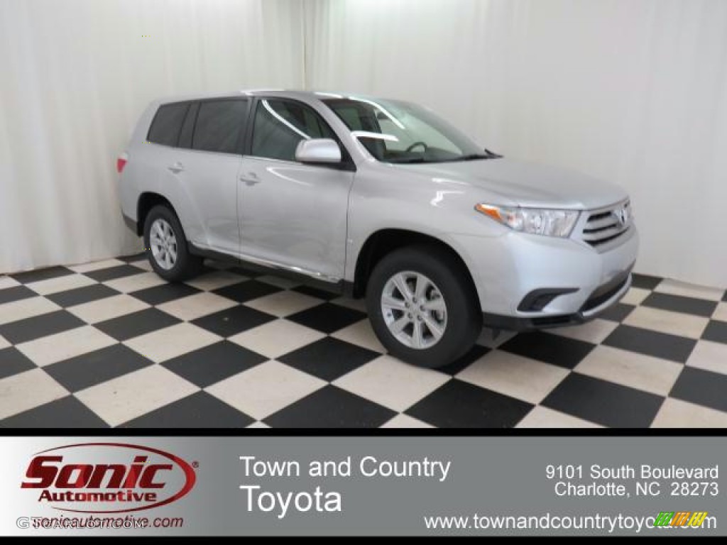 2013 Highlander  - Classic Silver Metallic / Ash photo #1