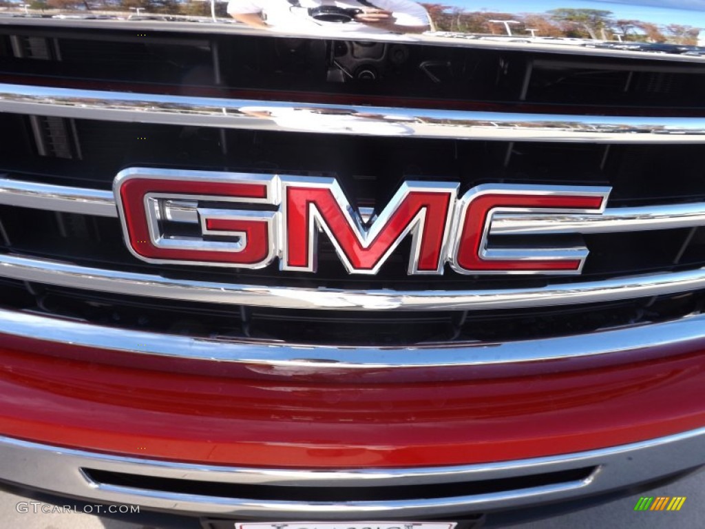 2013 Sierra 1500 SLE Crew Cab - Fire Red / Ebony photo #21