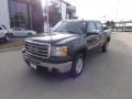 2013 Mineral Green Metallic GMC Sierra 1500 SLE Crew Cab  photo #1