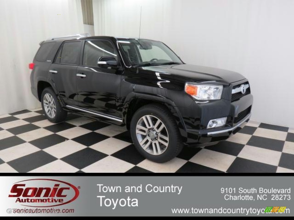 2013 4Runner Limited - Black / Black Leather photo #1