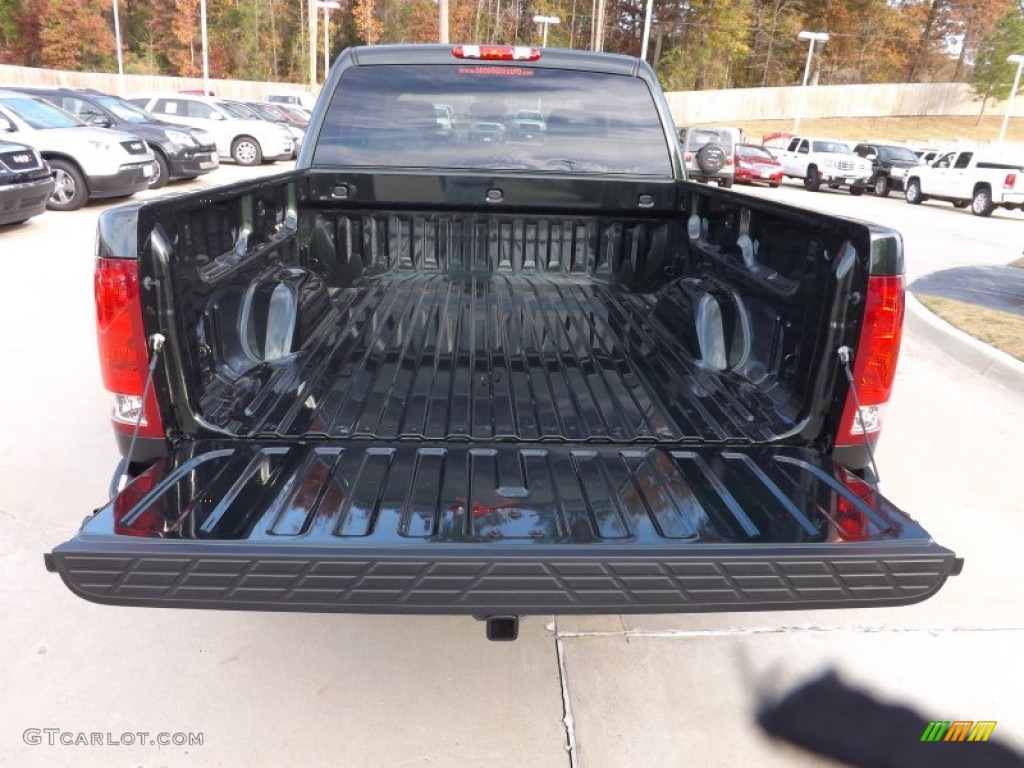 2013 Sierra 1500 SLE Crew Cab - Mineral Green Metallic / Very Dark Cashmere/Light Cashmere photo #18