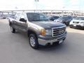 2013 Mocha Steel Metallic GMC Sierra 1500 SLE Crew Cab  photo #7