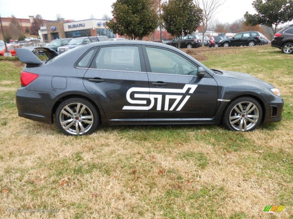 Dark Gray Metallic 2013 Subaru Impreza WRX STi 4 Door Exterior Photo #74151883