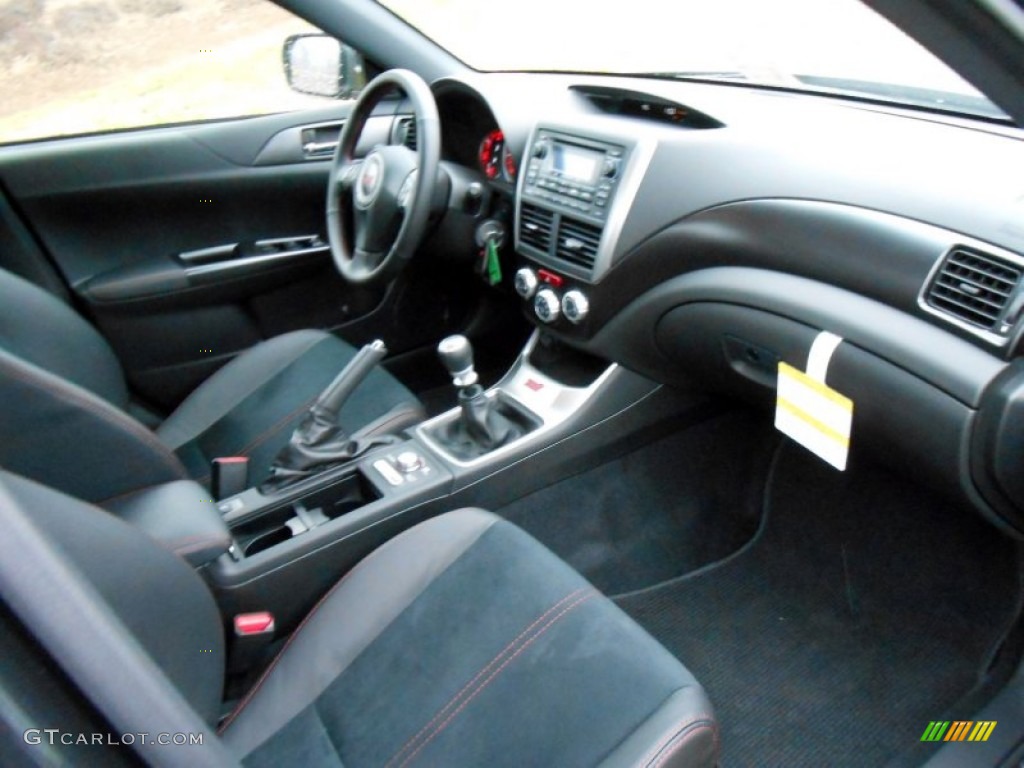 STi Black Alcantara/Carbon Black Interior 2013 Subaru Impreza WRX STi 4 Door Photo #74151957