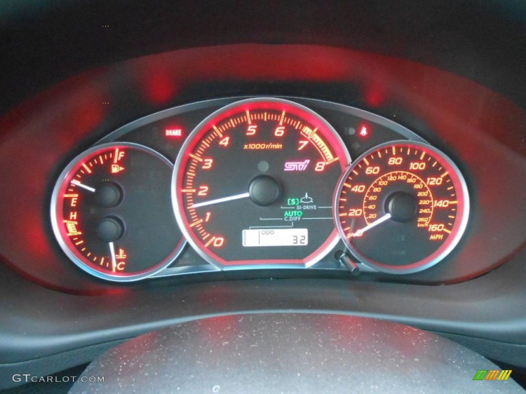 2013 Subaru Impreza WRX STi 4 Door Gauges Photo #74151976