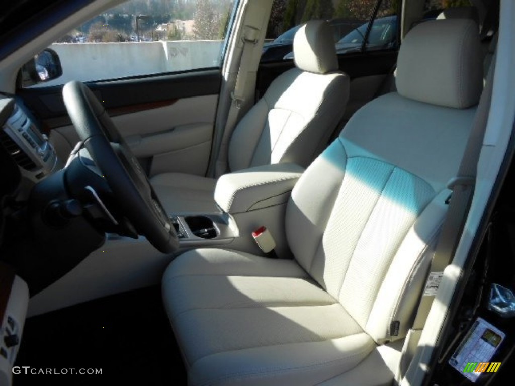 2013 Outback 2.5i Limited - Crystal Black Silica / Warm Ivory Leather photo #11